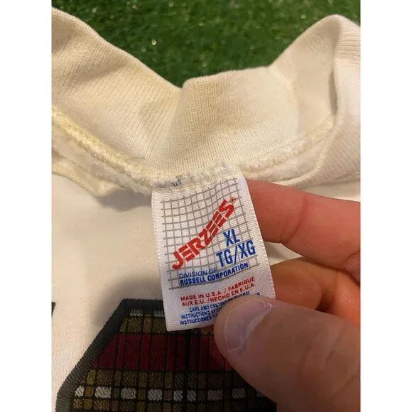 Vintage Florida State Seminoles sweatshirt mens extra large crew neck white S - Picture 3 of 12